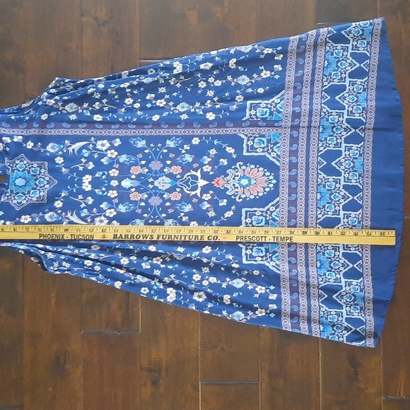 AVENTURA Navy Blue Dress with pockets - Picture 5 of 9